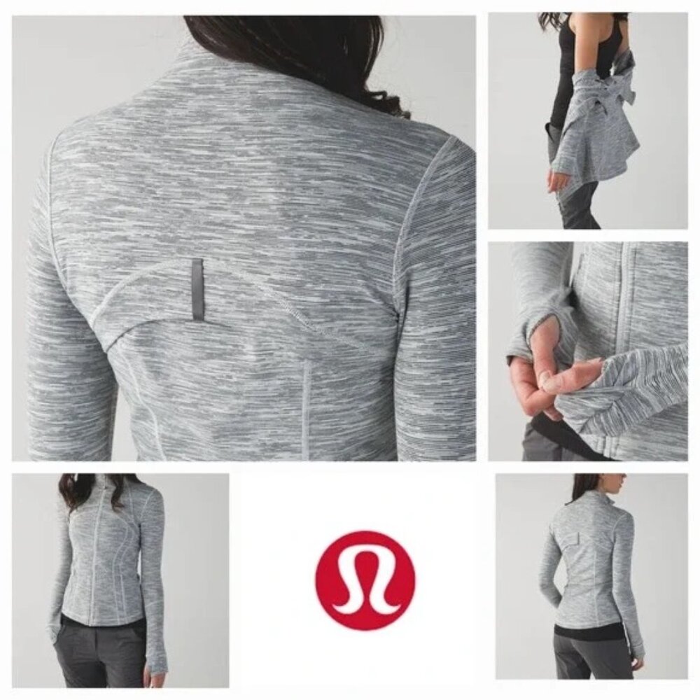 Lululemon Define Jacket/ Wee Are From Space Silve… - image 1
